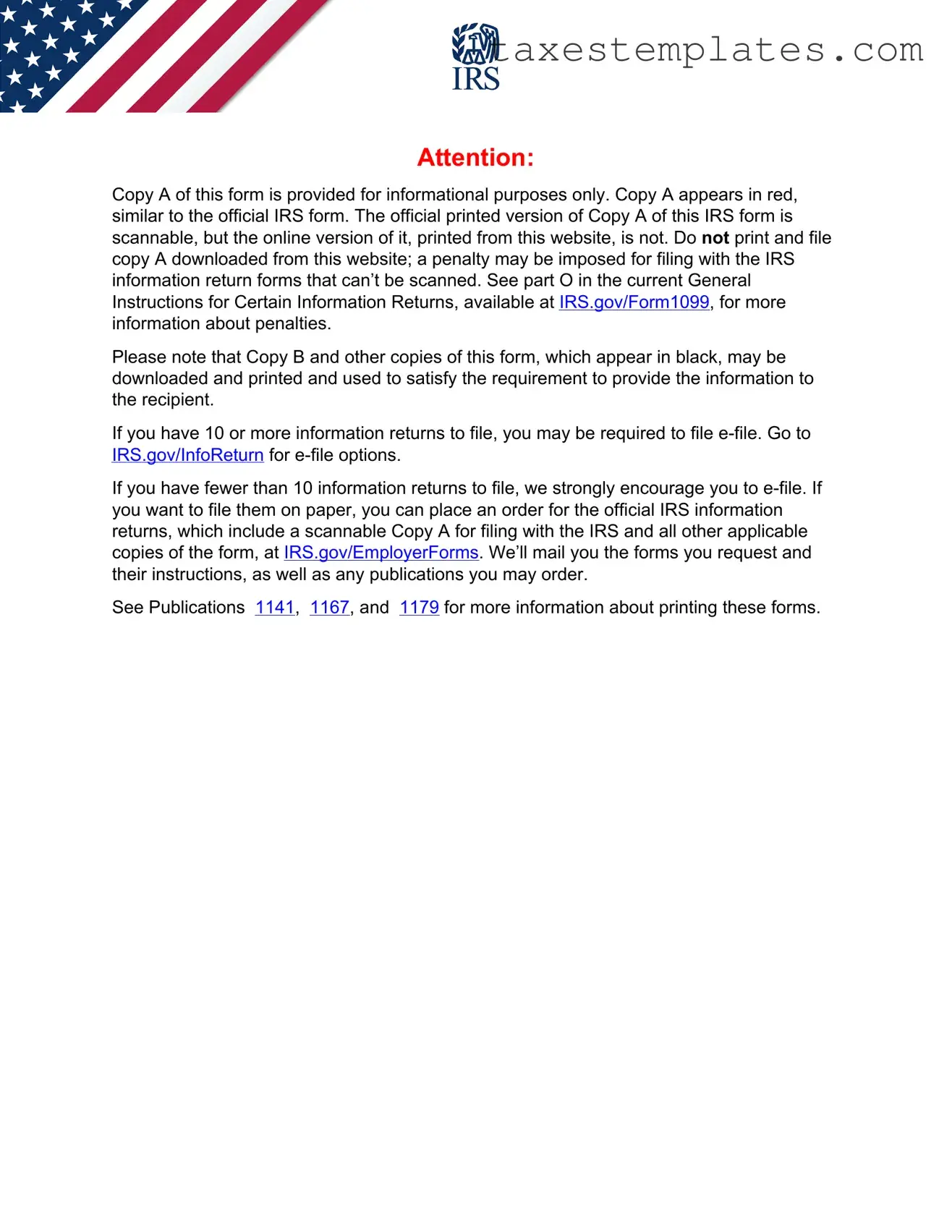 Free IRS 1099-R Template in PDF